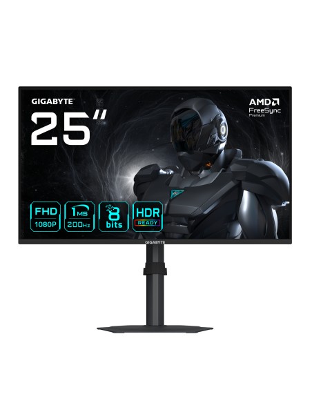 G25F2 Monitor Gaming 24,5" FHD  1920 x 1080, 200Hz, 1ms, 300 cd/m², DisplayHDR 10, HDMI 2.0, DisplayPort 1.4