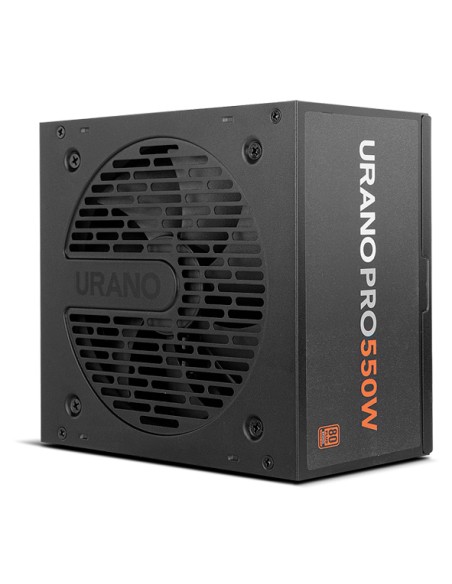Urano Pro unidad de fuente de alimentación 550 W 20+4 pin ATX ATX Negro, Naranja