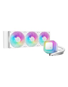 LE360 WH V2 Procesador Sistema de refrigeración líquida todo en uno 12 cm Blanco 1 pieza(s)