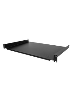 Estante 1U para Rack de Servidores - Bandeja Universal Voladiza para Montaje en Armario Rack para Equipos de Red de 19" - Capaci