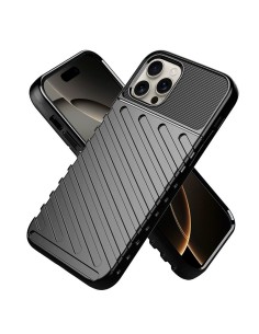 Thunder funda para teléfono móvil 16 cm (6.3") Negro