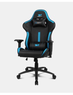 DR350 Butaca para jugar Asiento acolchado Negro, Azul