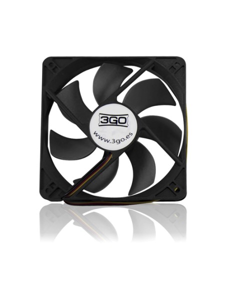 FAN12BK computer cooling system Carcasa del ordenador Ventilador 12 cm Negro