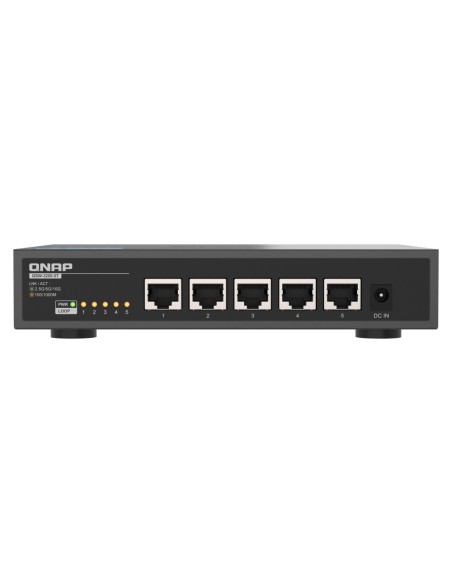 QSW-3205-5T switch No administrado 10G Ethernet (100/1000/10000) Escritorio Negro
