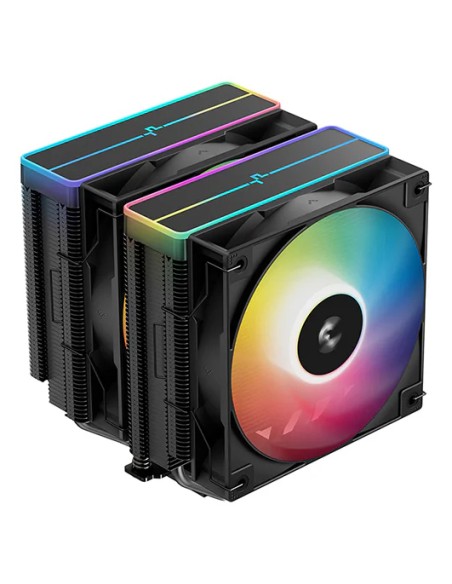 AG620 BK ARGB V2 Conjunto de chips, Placa base Refrigerador de aire 12 cm Negro 1 pieza(s)