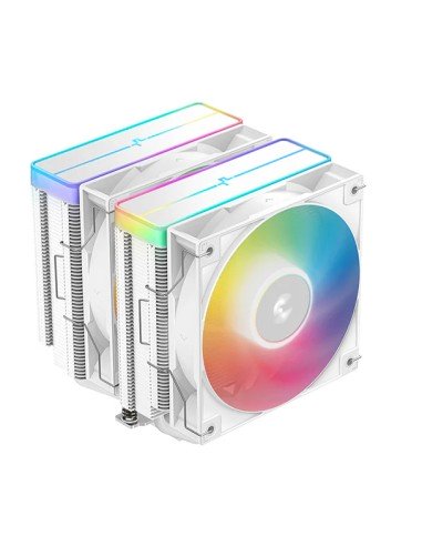 AG620 WH ARGB V2 Conjunto de chips, Placa base Refrigerador de aire 12 cm Blanco 1 pieza(s)
