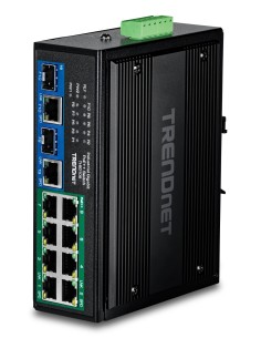 TI-BG108 switch Gigabit Ethernet (10/100/1000) Energía sobre Ethernet (PoE) Negro