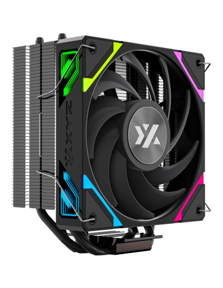 THERMAX 4, DISIPADOR CPU,4 HEATPIPES, VENTILADOR VORTEX ALTO RENDIMIENTO, 120MM, NEGRO