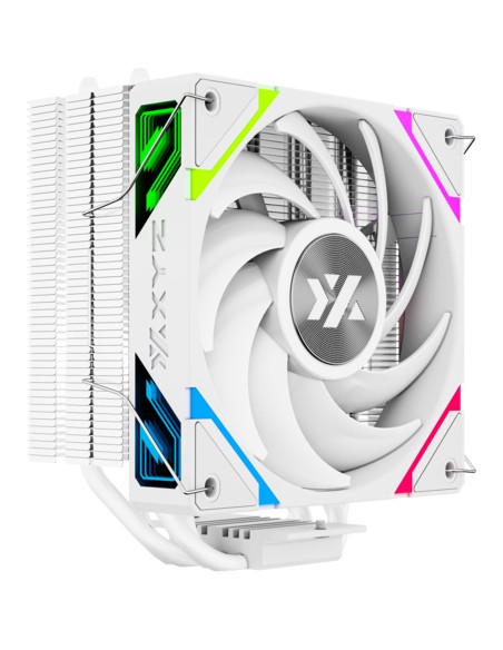 THERMAX 4, DISIPADOR CPU,4 HEATPIPES, VENTILADOR VORTEX ALTO RENDIMIENTO, 120MM, BLANCO