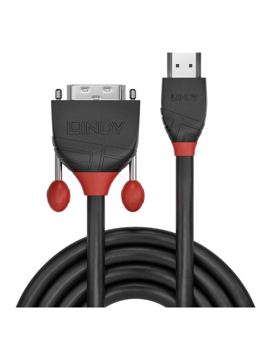 36271 adaptador de cable de vídeo 1 m HDMI tipo A (Estándar) DVI-D Negro