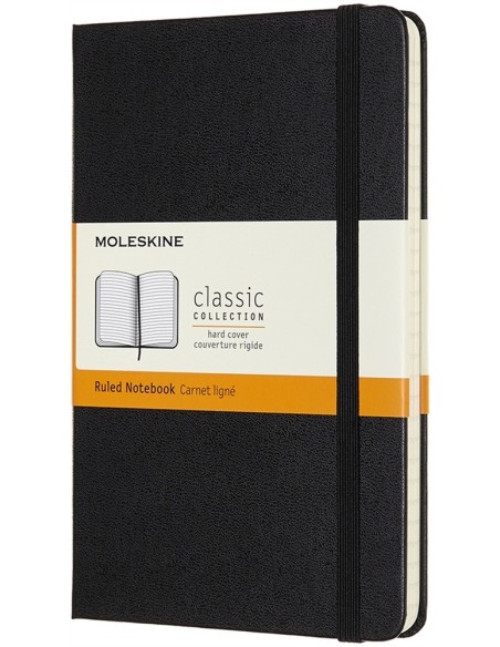 Classic cuaderno y block 208 hojas Negro