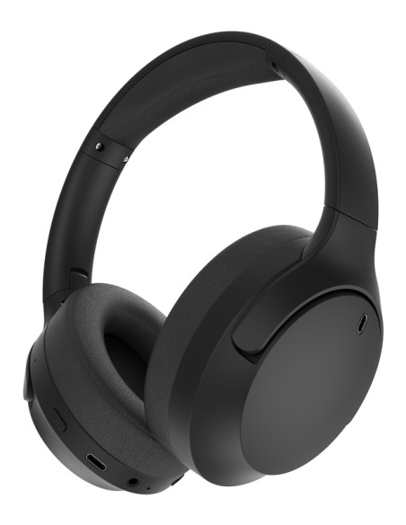 GMB Audio BHP-ANC-01 auricular y casco Auriculares Inalámbrico y alámbrico Diadema Música USB Tipo C Bluetooth Negro