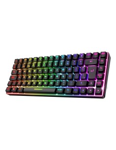 CLA-EK70ES teclado Juego RF inalámbrica + USB QWERTY Español Negro
