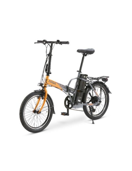 NXEBJ1PROOG bicicleta eléctrica Negro, Naranja Acero 50,8 cm (20") 23,5 kg Litio