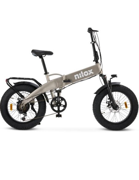 NXEBX10GR bicicleta eléctrica Gris Aluminio 50,8 cm (20") 30,5 kg Litio
