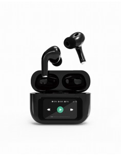 GMB Audio TWS-LCD-ANC-01-BK auricular y casco Auriculares Inalámbrico Dentro de oído Llamadas/Música USB Tipo C Bluetooth Negro