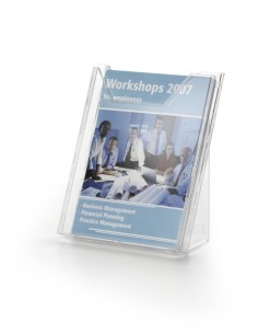 857819 estante para revistas Transparente