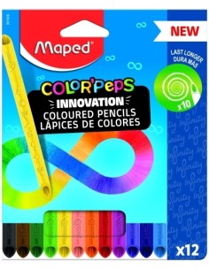 EST 12 LAP COLORES MAPED COLORPEPS INFINITY