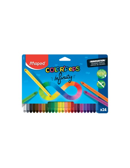 ColorPeps Lápices de colores Infinity x24