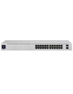 UniFi USW-24 switch Gestionado L2 Gigabit Ethernet (10/100/1000) Plata