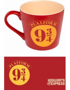 TAZA PREMIUM HARRY POTTER PLATAFORMA 9 3 4