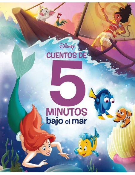 DISNEY CUENTOS DE 5 MINUTOS BAJO EL MAR