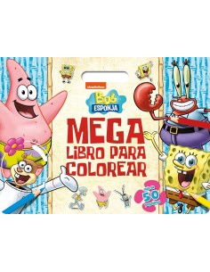 Bob Esponja Megalibro para colorear