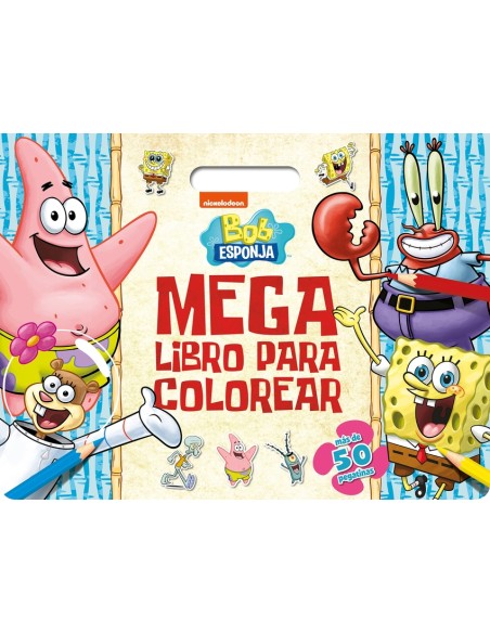 Bob Esponja Megalibro para colorear