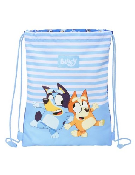 SACO PLANO JUNIOR BLUEY LET S PLAY 26x34x1cm
