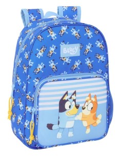 MOCHILA INFANTIL ADAPTCARRO BLUEY LET S PLAY 26x34x11cm