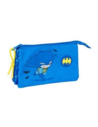 PORTATODO TRIPLE BATMAN PREESCOLAR 22x12x3cm