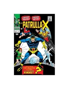 Biblioteca marvel la patrulla x 7 1967 68 the x men 36 40 not brand echh 4 8 usa