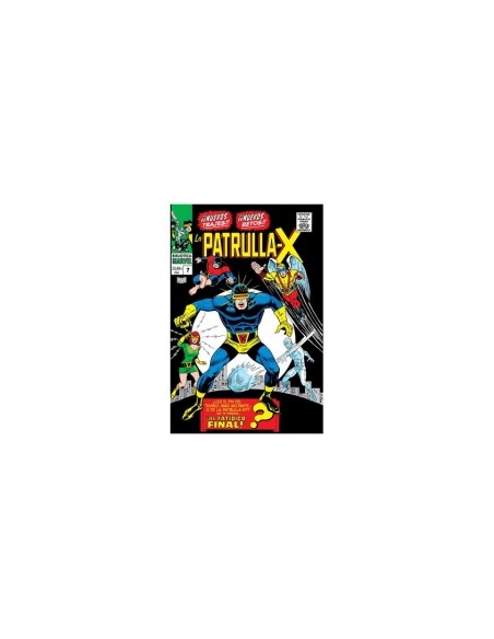 Biblioteca marvel la patrulla x 7 1967 68 the x men 36 40 not brand echh 4 8 usa