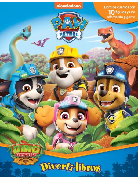 Paw Patrol Diveri Libros Dino Rescue Paw Patrol Patrulla Canina