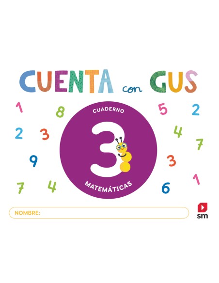 Cuaderno de Matematicas 3 Cuenta con Gus