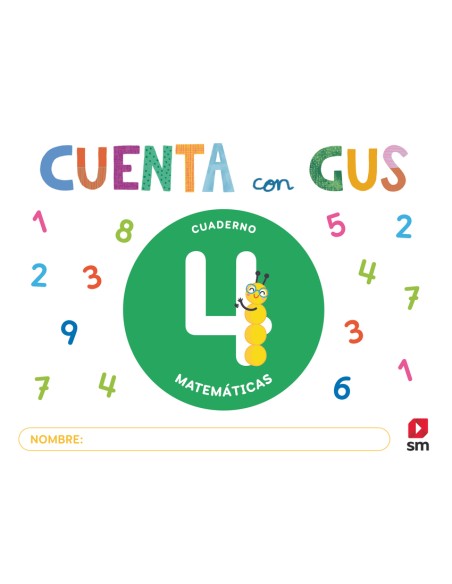 Cuaderno de Matematicas 4 Cuenta con Gus