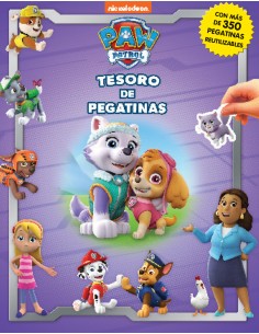 Paw Patrol Girls Tesoro de pegatinas Paw Patrol Patrulla Canina