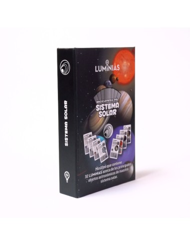 Enciclopedia del Sistema Solar Estuche con 32 cartas