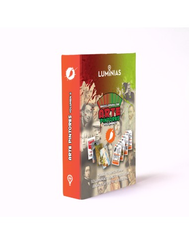 Enciclopedia de Arte Pintores Volumen II Estuche con 32 cartas