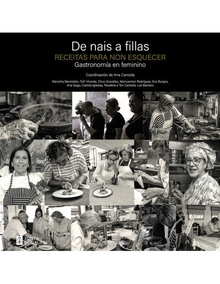 De nais a fillas Receitas para non esquecer