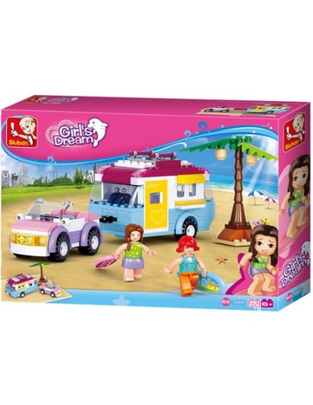 GIRLS DREAM FIESTA EN LA PLAYA 281 PIEZAS SLUBAN