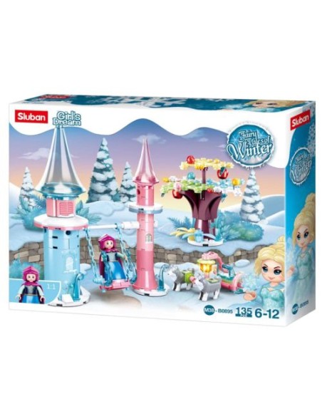 FAIRY TALES OF WINTER CASTILLO INVERNAL 135 PIEZAS SLUBAN