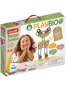 JUEGO DE CONSTRUCCION PLAYBIO TECNO JUMBO 45 PIEZAS