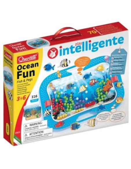 JUEGO OCEANO Y PECES 320 PIEZAS