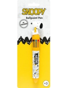 BOLIGRAFO 3D 10 COLORES SNOOPY COLLECTION
