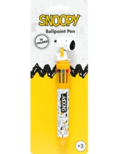 BOLIGRAFO 3D 10 COLORES SNOOPY COLLECTION