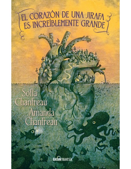 El corazon de una jirafa es increiblemente grande