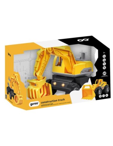 EXCAVADORA CON PALA 35CM DIY GIROS BUILD