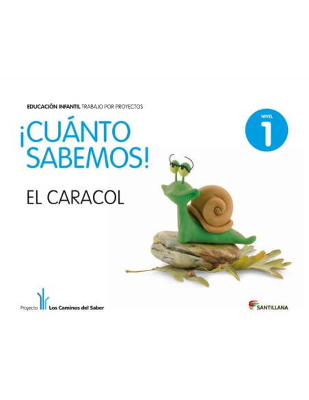 2CUANTO SABEMOS CARACOL 3 ANOS PROYECTOS INFANTIL