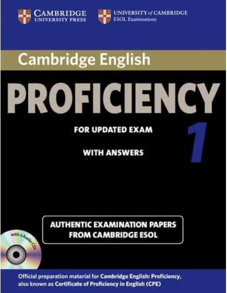 CAMBRIDGE ENGLISH PROFICIENCY 1 FOR UPDATED EXAM SELF STUDY PACK STUDENTKEYAUDIO CD
